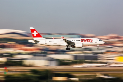 Airbus A220 Swiss Air